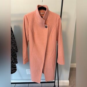 White House Black Market Blush Pink Coat